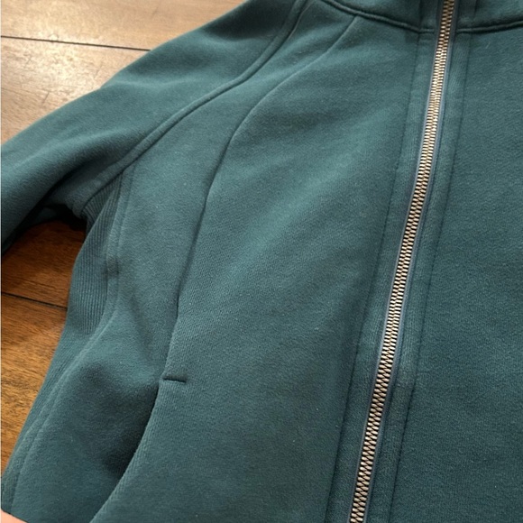 Lululemon Scuba Full Zip Hoodie Size 2 Green Style LW4AWMS - Picture 13 of 15